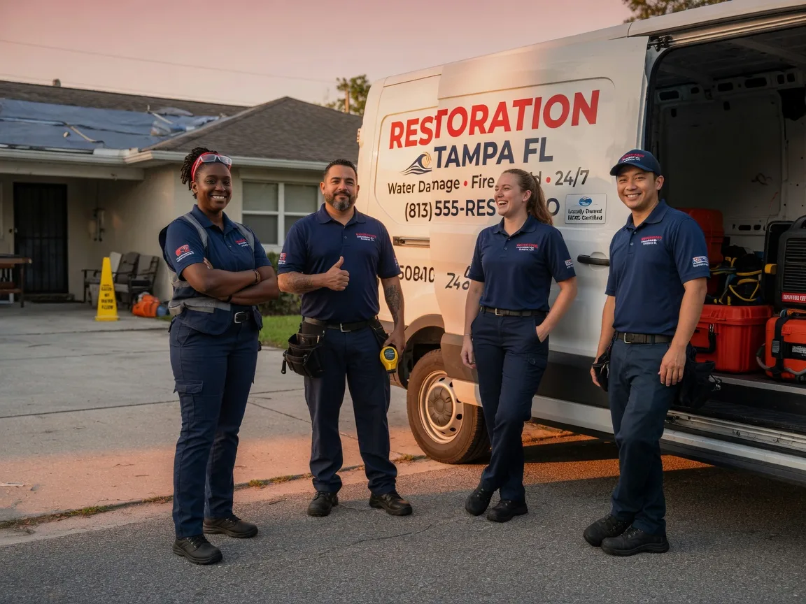 Water Damage Restoration company in Horse Shoe, NC